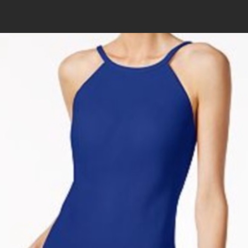 Calvin Klein blue prom/gown dress.